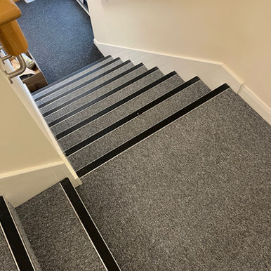Commercial hallway flooring